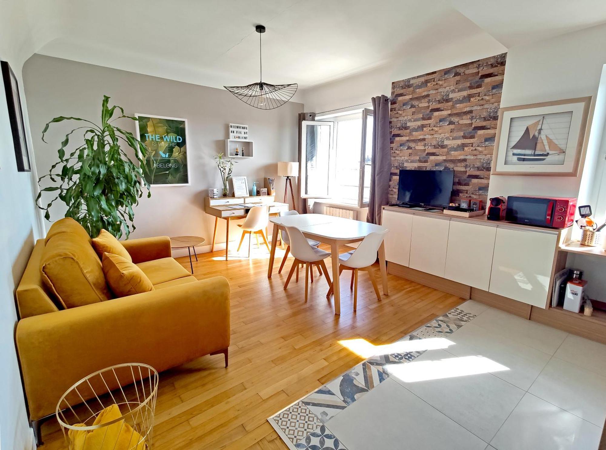 Hypercentre - Calme Et Lumineux. Aufildelorient Apartment Ngoại thất bức ảnh