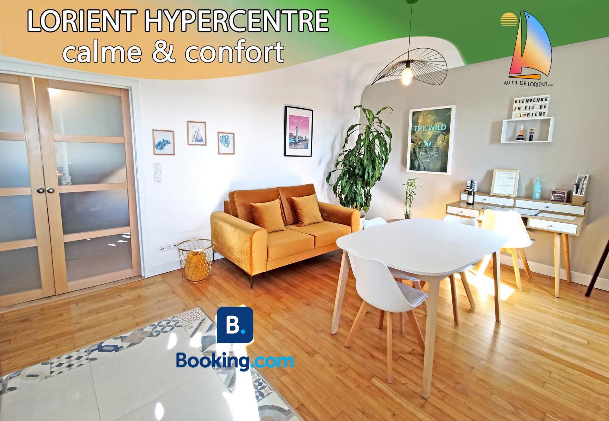Hypercentre - Calme Et Lumineux. Aufildelorient Apartment Ngoại thất bức ảnh